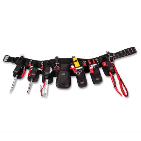 STOP THE DROPS RETRACTABLE SCAFFOLDERS KIT WITH 7 X HOLSTERS AND TOOLS